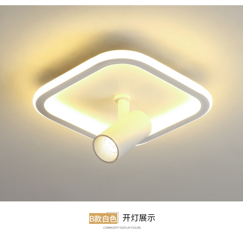 Aisle Light with Spotlight Corridor Light Entryway Staircase Cloakroom Balcony Light Luxury Internet Celebrity Ceiling Light led