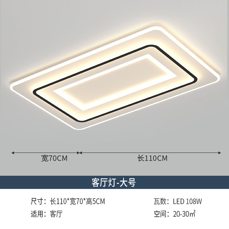 Ultra-Thin led Ceiling Light Nordic Living Room Lighting Home Simple Modern Kitchen Balcony Room Bedroom Light Wholesale