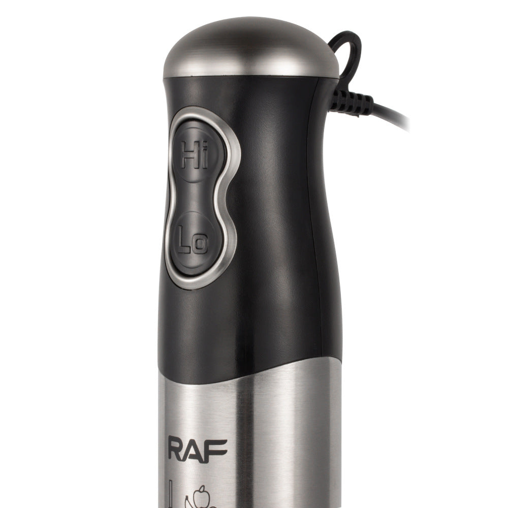 RAF EU Standard Portable Household Handheld Electric Stainless Steel Food Mixer Cooking Stick Blender300