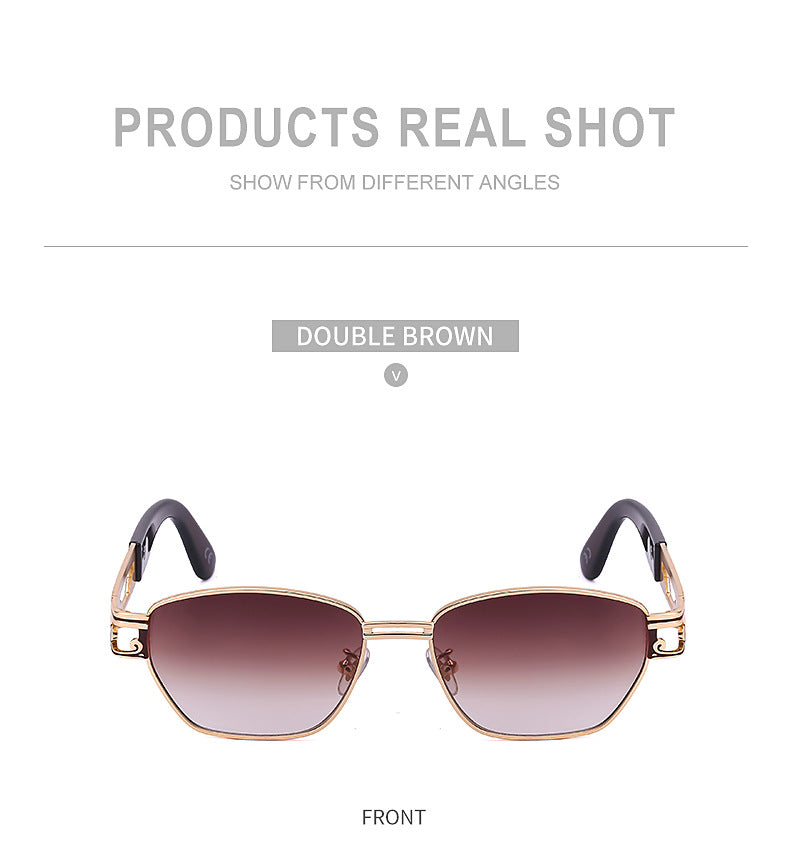 2025Steampunk Sunglasses New Men's Trendy Fashion Retro Small Square Frame Sunglasses Men sunglasses