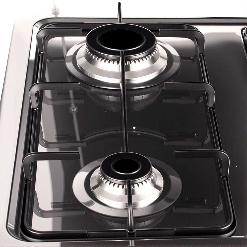 RAF Hot Sale Gas Four-Burner Stove Panel Household Low Energy Liquefied Gas Tabletop Flameout Protection Glass Rotating Flame