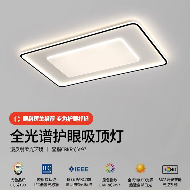 Living Room Ceiling Lamp Zhongshan Guzhen Full Spectrum New Bedroom Modern Simple Cozy Romantic led Package Set