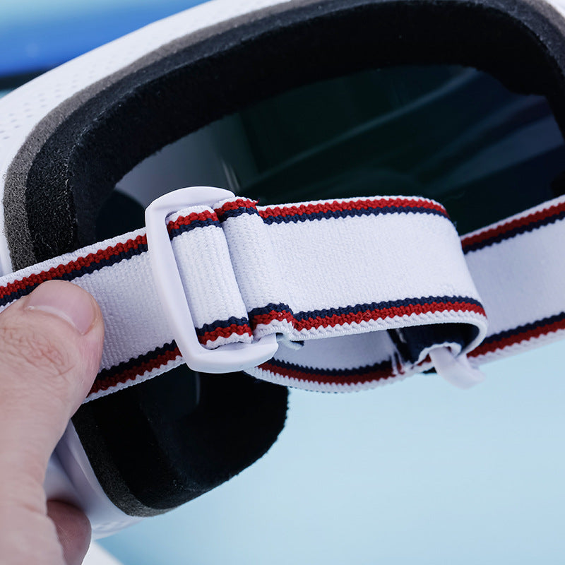 Fashion Large Frame Integrated Sunglasses for Women Trendy Sports Outdoor Cycling Windproof Coldproof Anti-fog Ski Goggles for Men