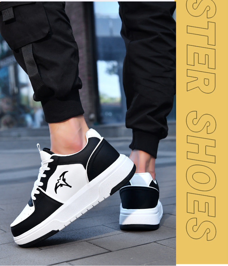 Men's Shoes New Spring Summer Breathable Simple Fashion Sports Sneakers Youth Versatile Lightweight White Trendy Shoes