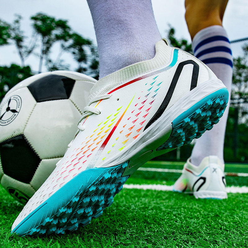 New Style Spike Soccer Shoes for Men, Students, Adults, Grass Training Long Spike Non-Slip Professional Competition Football Shoes