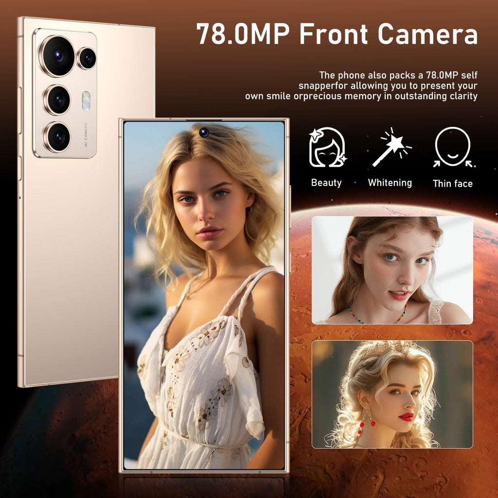 C25-S25 Ultra Android7.3Inch Smart5G Mobile Phone16+1T Source Factory AliExpress TK