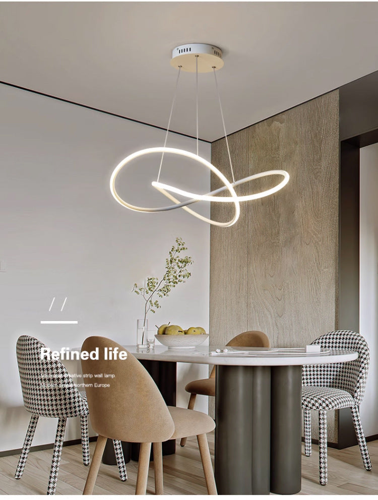 Restaurant Pendant Light Modern Minimalist Dining Room Table Lamp Bar Counter Internet Celebrity Bedroom Pendant Light2025New Model Zhongshan Lighting