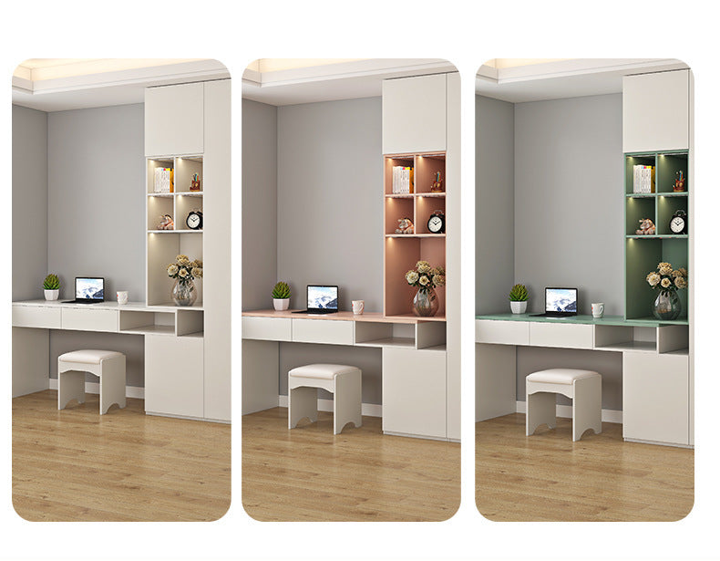 Solid Wood Door-to-Top Wardrobe for Home Bedroom Modern Simple European Pine Cream Style Combination Storage Skin Feel Wardrobe