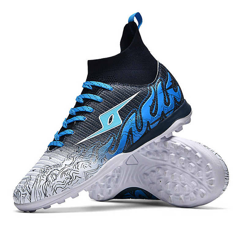 CICERO High quality professional football shoes for men and women FG Long Spike Anti-Slip Wear-Resistant Youth Practical Competition Training Shoes