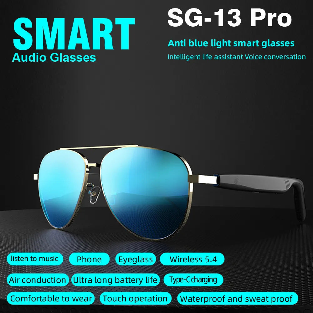 SG AI Smart Wearable Headset Glasses New Multi-Function