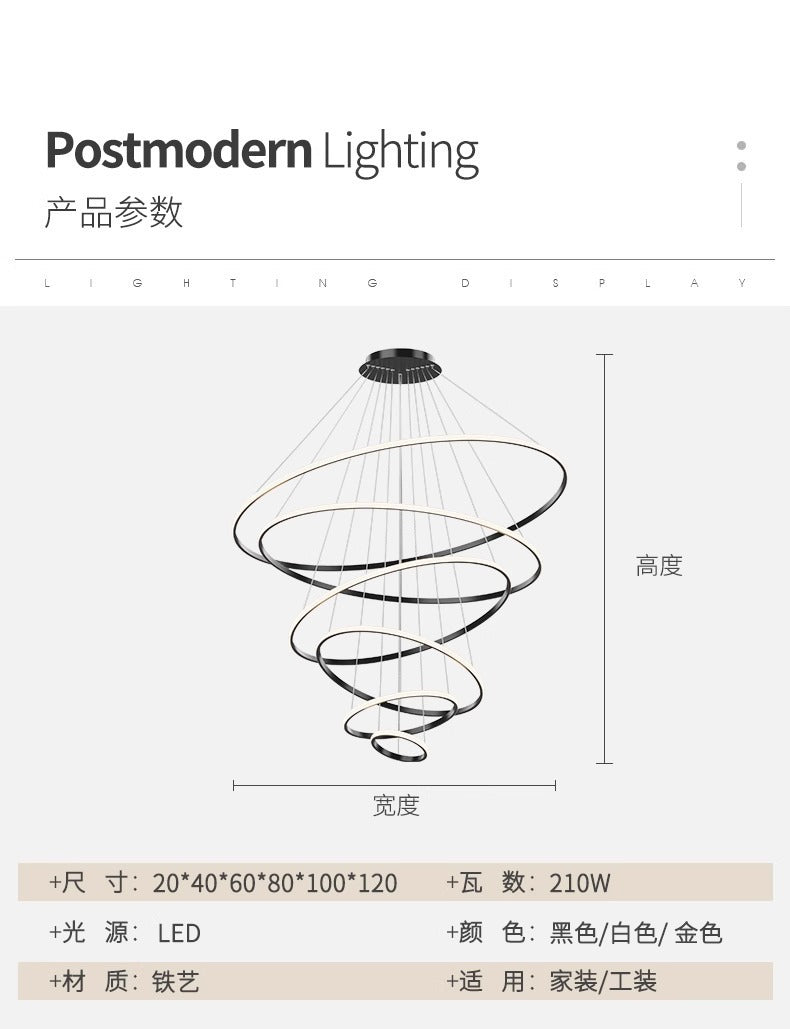Nordic Atmosphere Modern Minimalist Dining Room Pendant Light Luxury Living Room Pendant Light Study Home Bedroom Dining Room led Chandelier