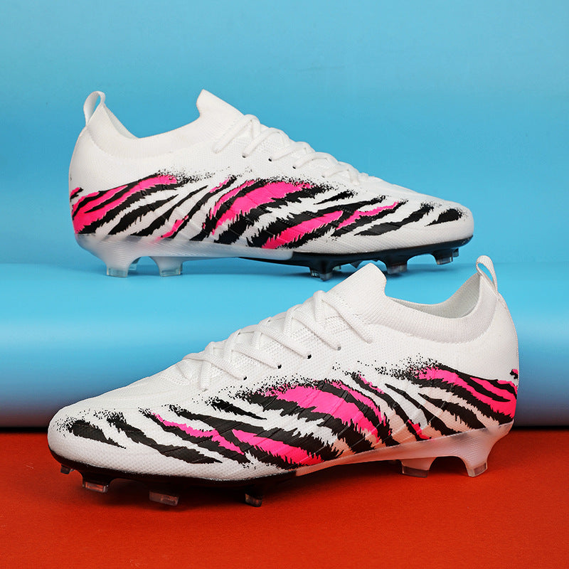 Large Size Authentic Low-Top Soccer Shoes New Wholesale Men's Training Shoes Student Soccer Shoes Spike Shoes Women's