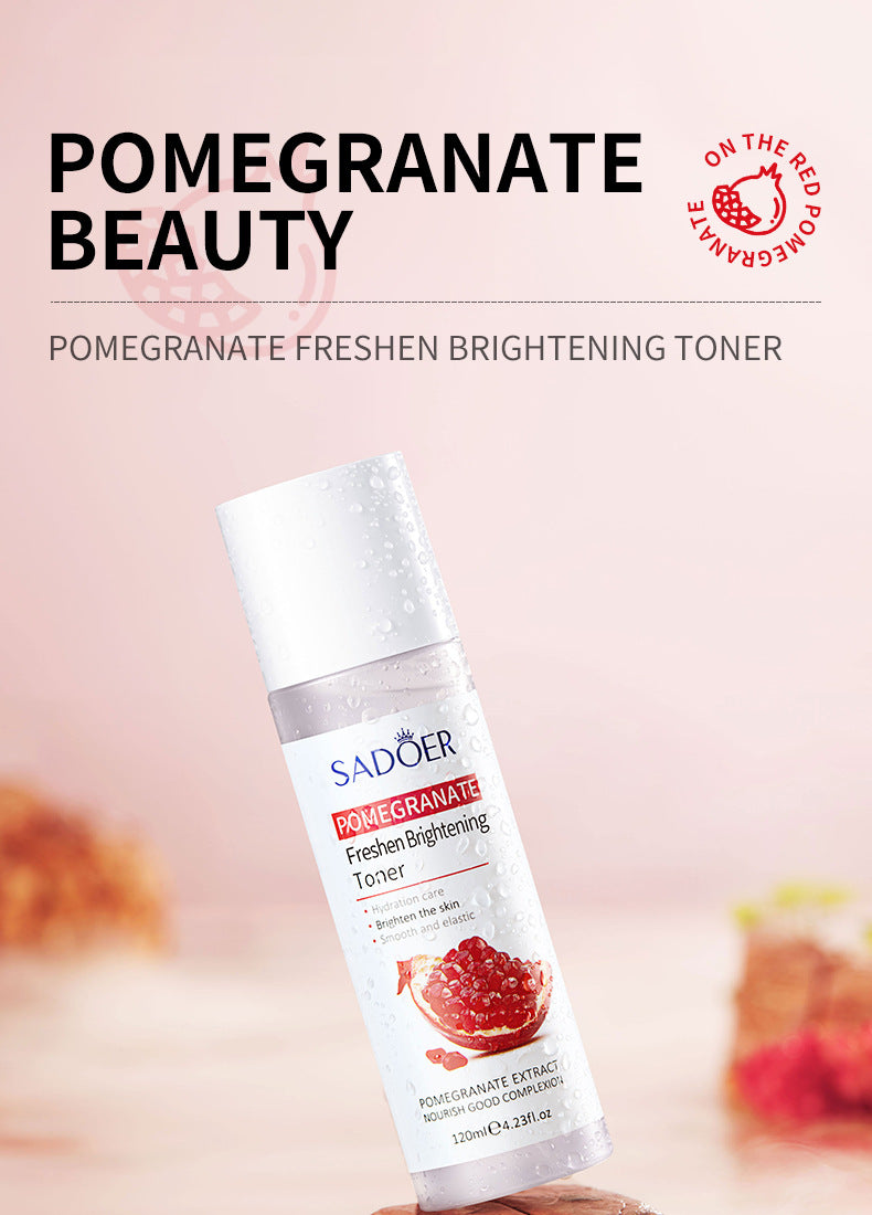 Red Pomegranate Skincare Set SADOER Hydrating Moisturizing Cleansing Nourishing  Wholesale