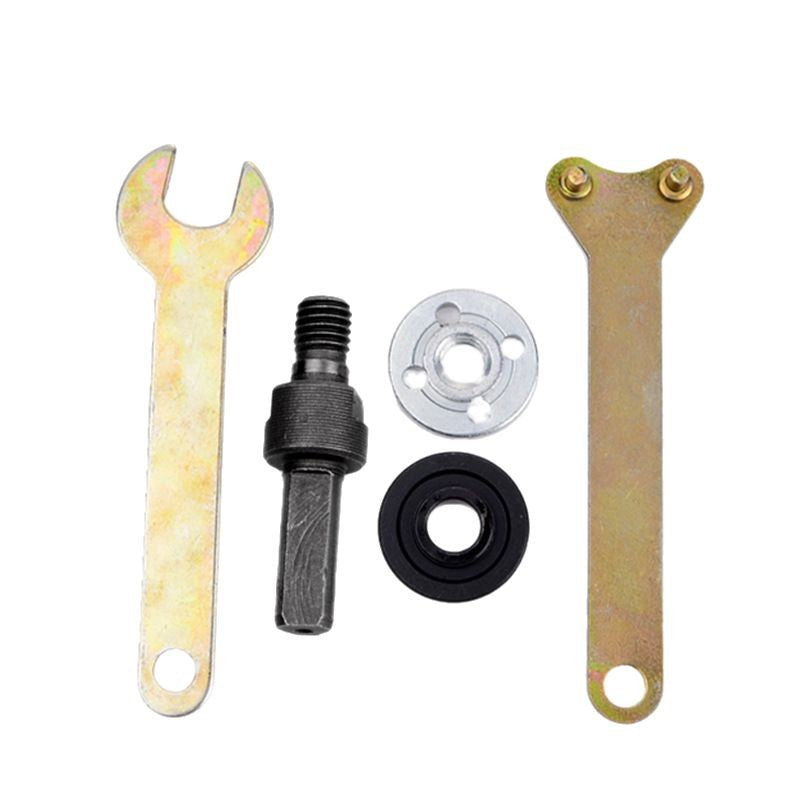 Custom Electric Drill Adapter Hand Conversion Rod Cutting Angle Grinder Accessories Set Converter