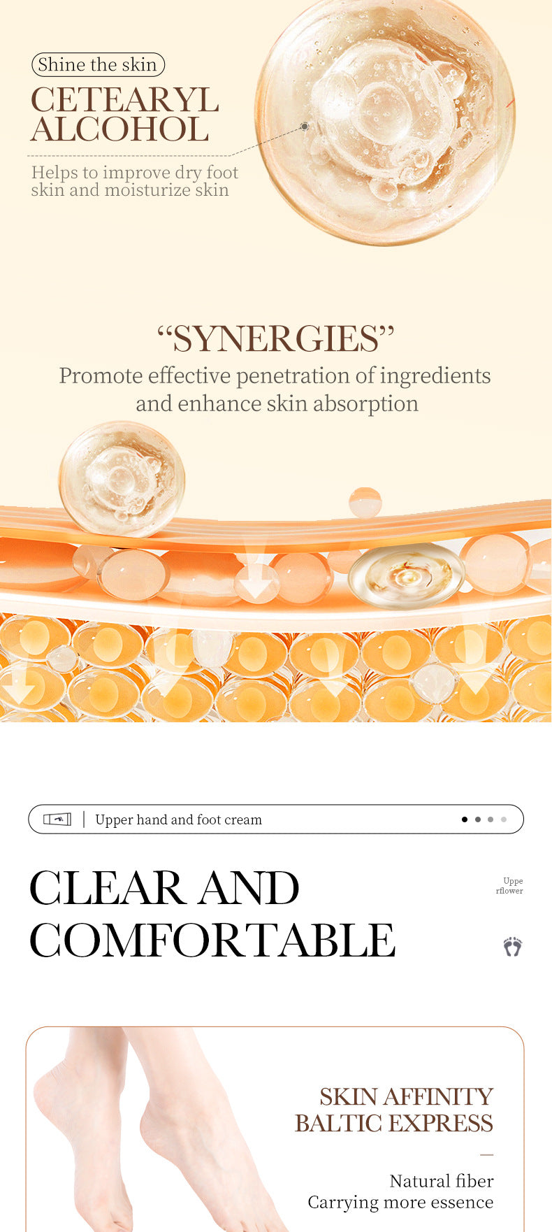 Full English Hand and Foot Cream60g SADOER Hydrating, moisturizing, anti-cracking, hydrating fragrance hand cream for  foreign trade wholesale