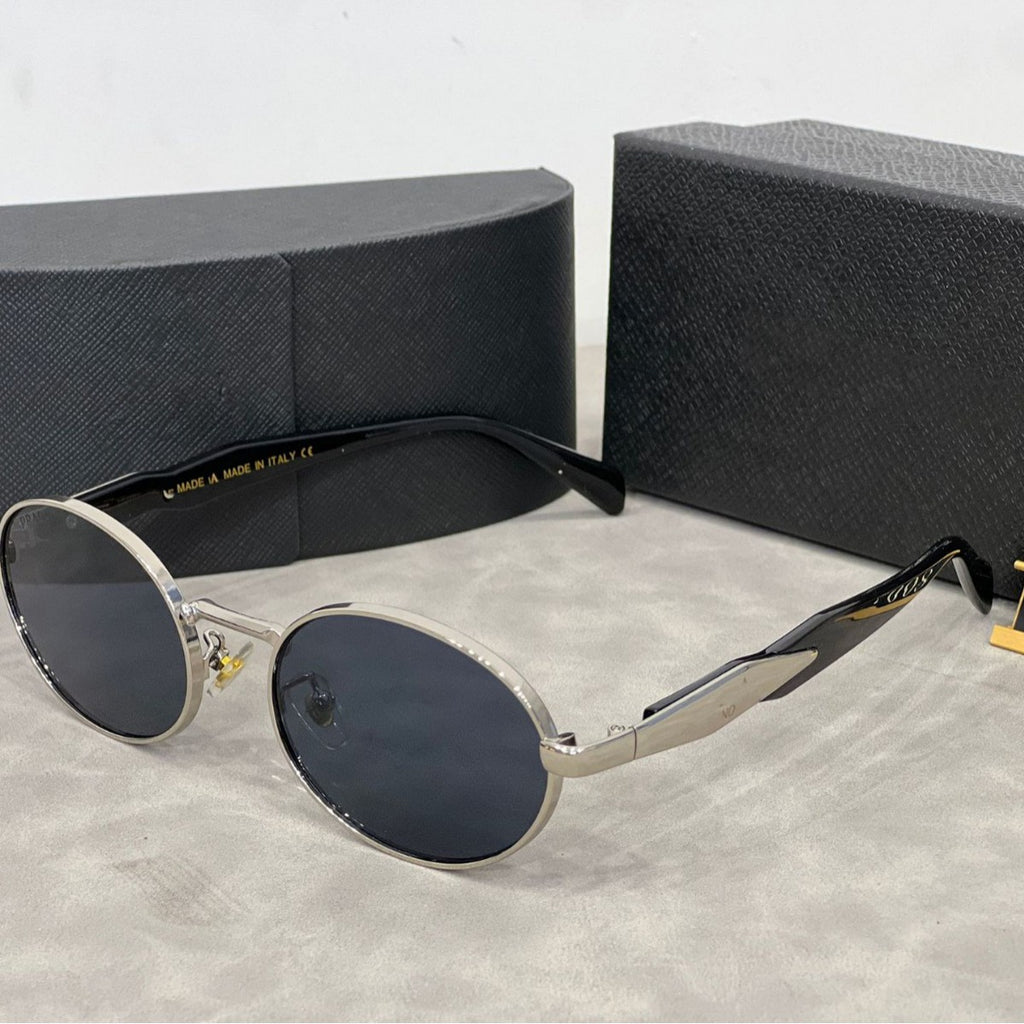 2024New Year P Home Metal Sunglasses Men and Women Fashion Anti-UV Sunglasses High-end Sunglasses