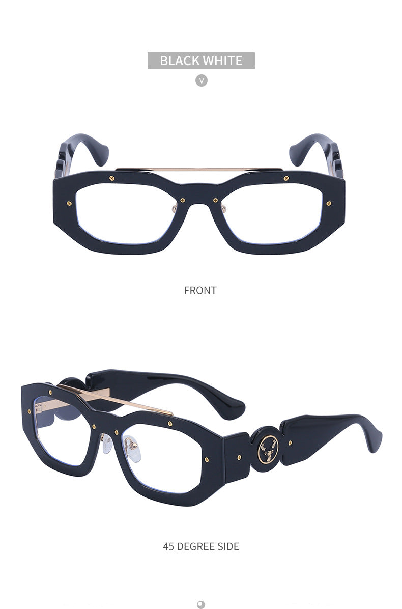 European and American Small Frame Sunglasses for Women UV Protection European and American Internet Celebrity Sunglasses for Women INS Wholesale