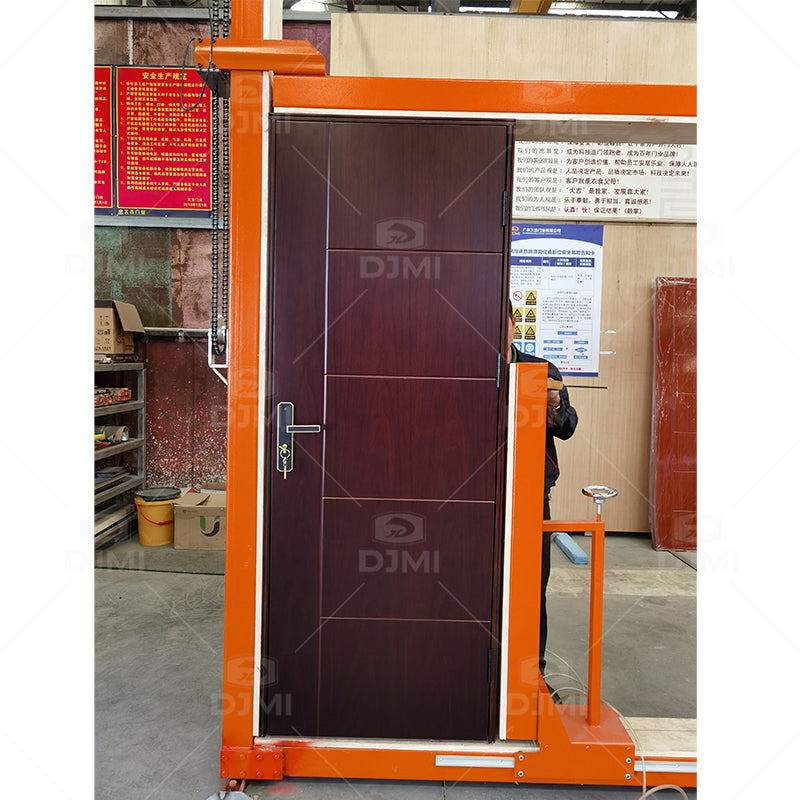 Cheap Fire Exit Material Teak Models Interior Wood Fireproof Door Door Handles With Lock Interior Doors