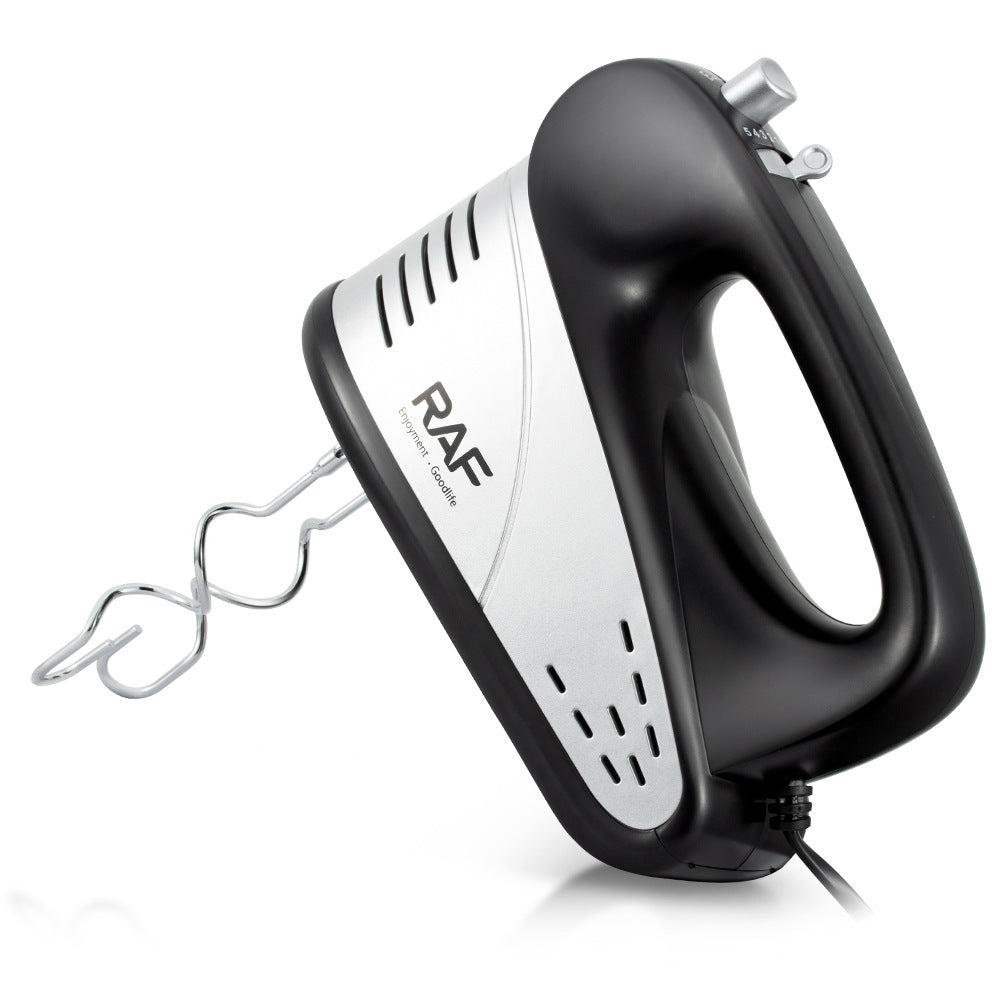 RAF European Standard5Electric Egg Beater Household Handheld High-Power Egg Mixer Dough Kneading Baking Blender R6660