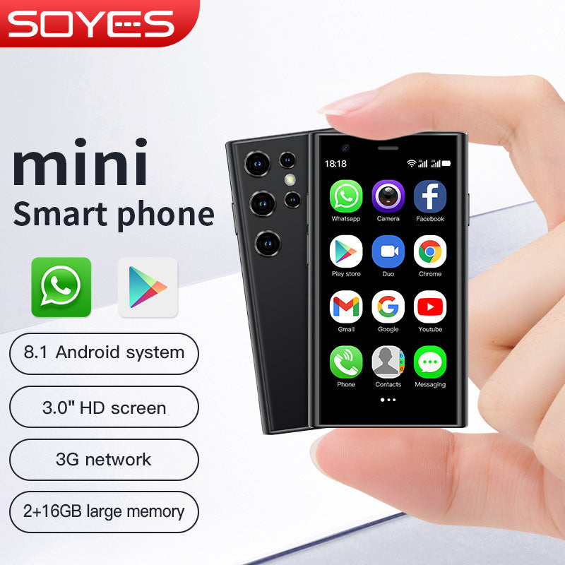 Sono S23pro Ultra Small Mobile Phone Google Store Quad-Core Traditional Chinese Android Smart Mini Backup Phone