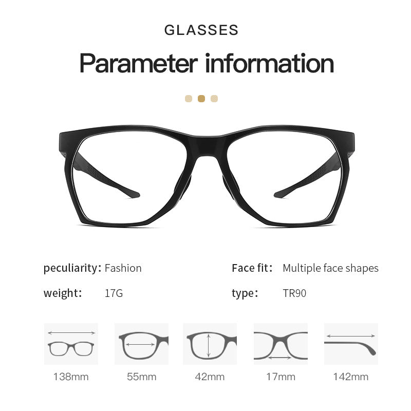 New Sports Style Fashion Glasses Frames Wholesale Export Cycling Sports Glasses Frames