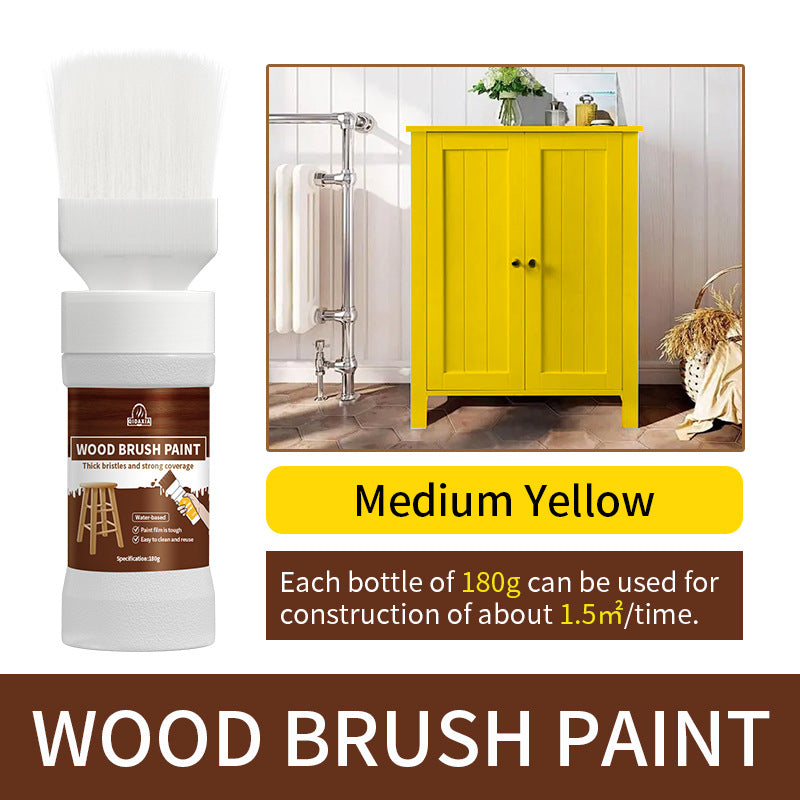 New Product Brush Paint Water-Based Wood Paint Furniture Renovation Bedside Table Wood Coating Paint Renovation Magic Tool