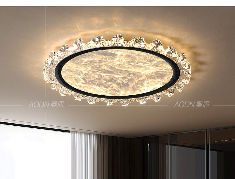 Italian Style High Brightness Full Spectrum Eye Protection Design Sense High-end Light Luxury Master Bedroom Creative Cloud Ceiling Light