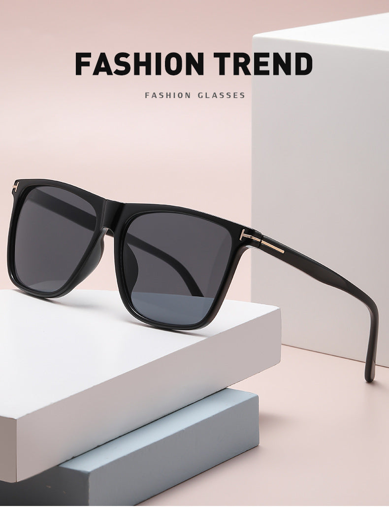 2025New style square frame sunglasses for women with a high-end feel ins Fashionable Men's Sunglasses with UV Protection sunglasses