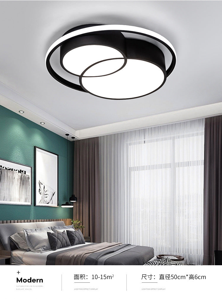 led Ceiling Light Bedroom Light Balcony Light Modern Simple Nordic Lighting Home Zhongshan Whole House Living Room Lamp