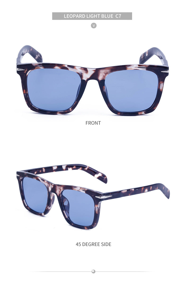 Square Frame Sunglasses for Women High-End European and American Style Internet Celebrity Same Style Mountaineering Sunglasses for Men Trendy shades Wholesale Eyewear