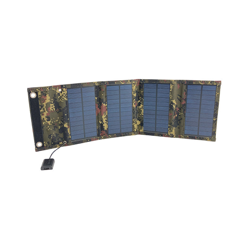 Exclusive Single Crystal 10W 5V Solar Panel Outdoor Portable Folding Bag for Travel Camping Emergency Charging