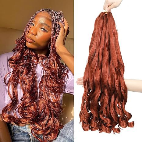 European and American Cross-Border Wig Braids Big Wave Curls French Curl Loose Wave Crochet Hair