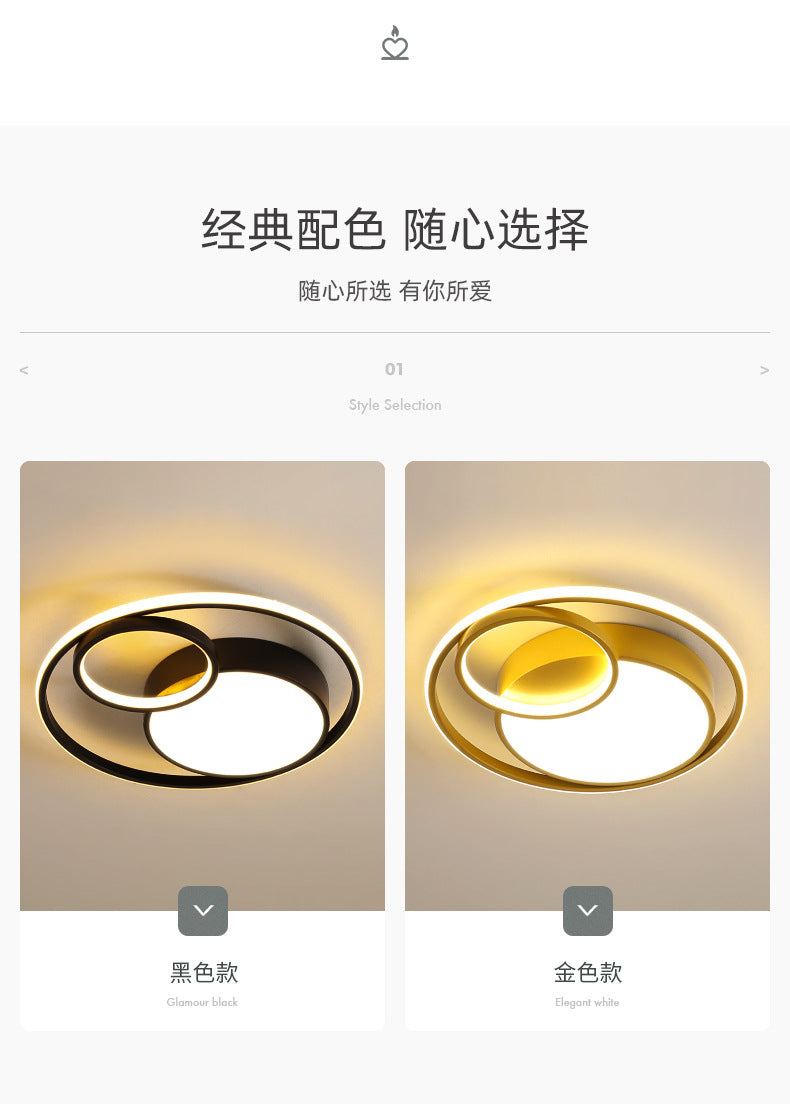 Wholesale New LED Bedroom Ceiling Lamp Modern Minimalist Light Fixtures Dining Room Living Room Lamp scandinavian Creative fashion Lighting