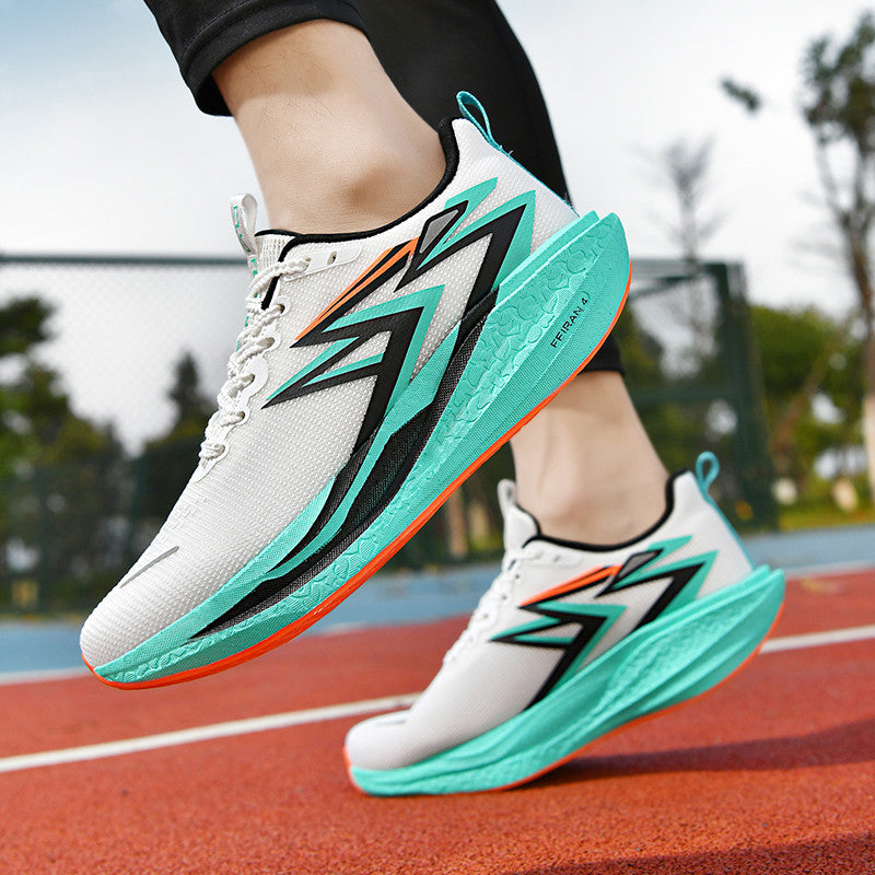 New Feiran Ultra-light Comfortable Breathable Unisex Casual Running Shoes with Real Carbon Plate Cushioning and Anti-slip Couples Sports Shoes