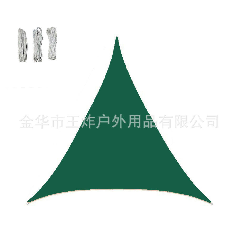 Sunshade Sail Factory Outdoor Camping Canopy Sunshade Awning Courtyard Pool Sunshade Triangle Sail