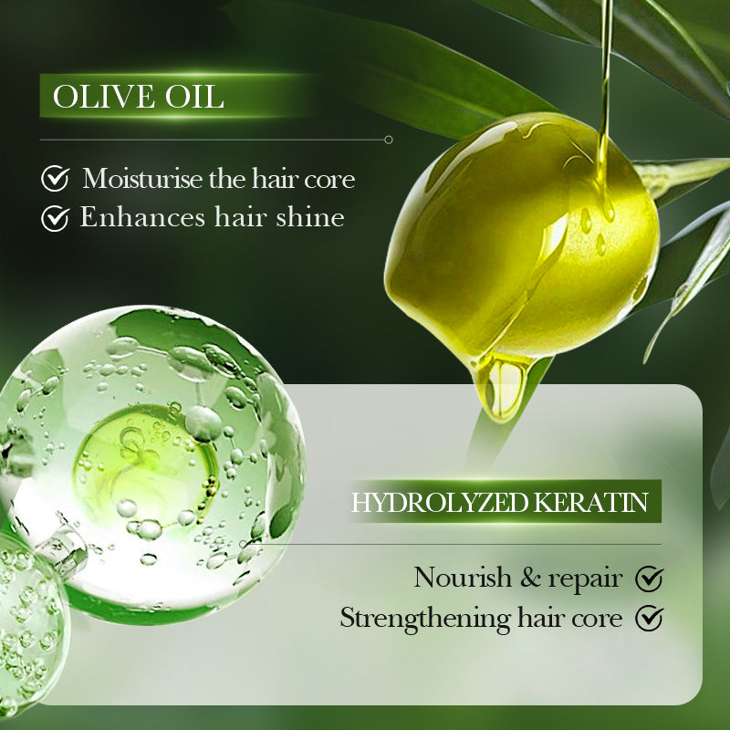 Full English Olive Oil Hair Styling Wax SADOER Nourishing Gel Styling Fluffy Hair Wax  Foreign Trade Wholesale