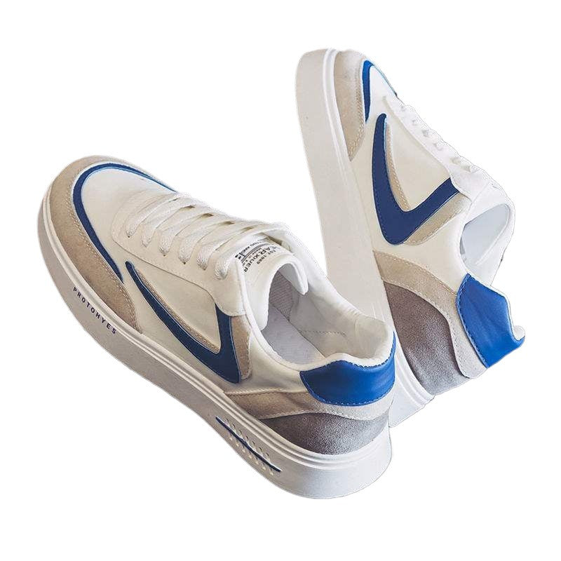 2025Summer New Breathable Canvas Trendy Shoes for Men ins Versatile Casual White Sneakers Sports Cloth Shoes