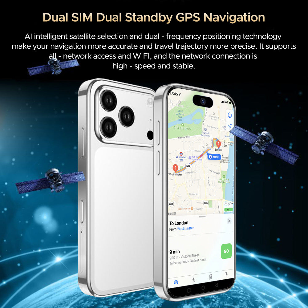 XS17Pro Mini Smart Small Phone3.5Inch WiFi In-stock HD Screen i17pro Mini Mobile Phone