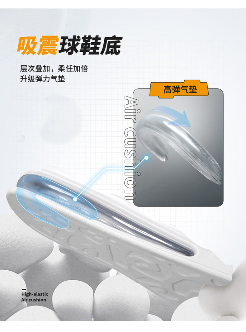 plus Size2025Spring New Comfortable Sports Shoes Casual Running Shoes Cushioned Lightweight Breathable Shock Absorption Trendy Shoes