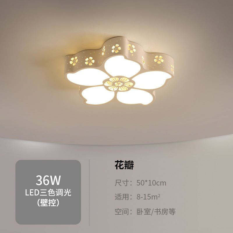 Bedroom Lamp Round Light Fixture LED Living Room Home Ceiling Light Fixture Simple Modern Cozy Romantic Creative Room Lamp