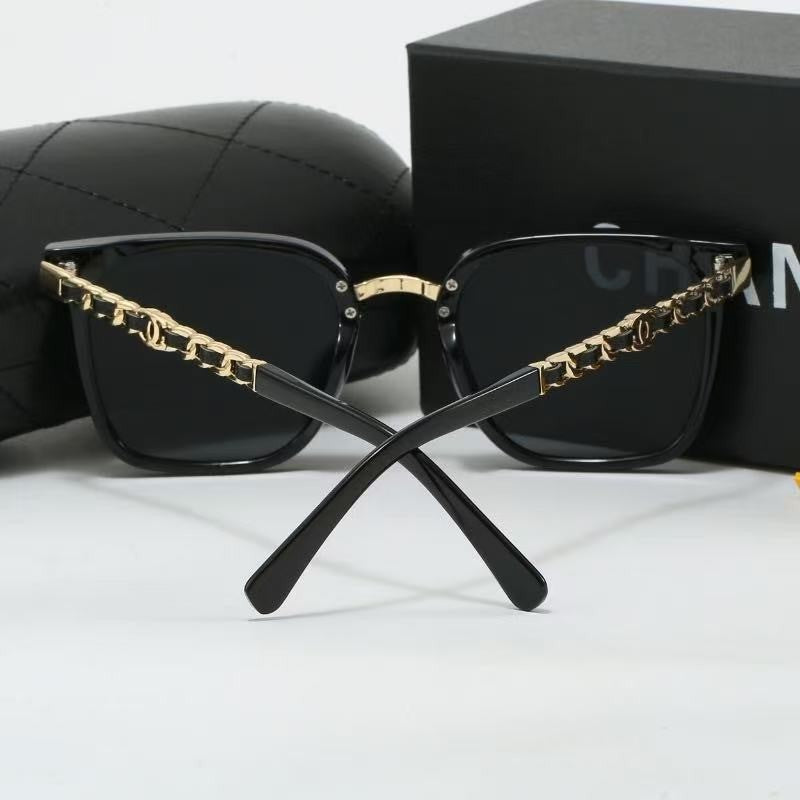 Fragrance House ch0769European and American High-End Summer Sunscreen Sunglasses, Versatile and Trendy, Slimming Effect, Wholesale from Manufacturer