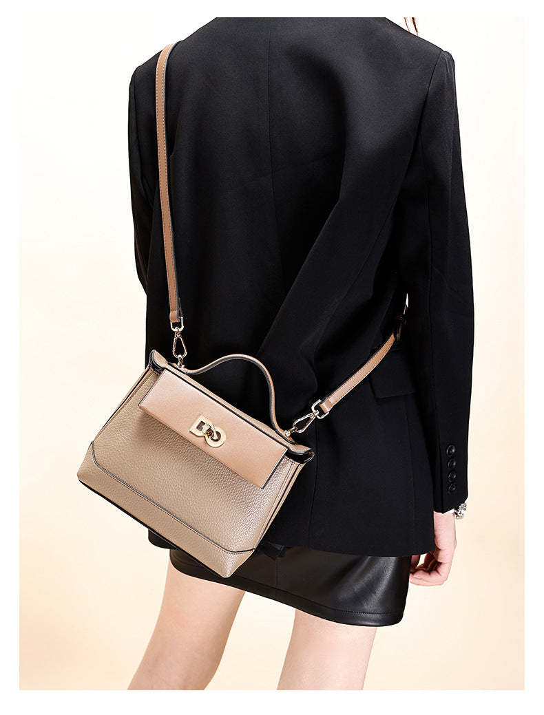 European and American Retro Dumpling Handbag Large Capacity Fashion Women's Bag Light Luxury High-end Kelly Bag Versatile Shoulder Bag for Women