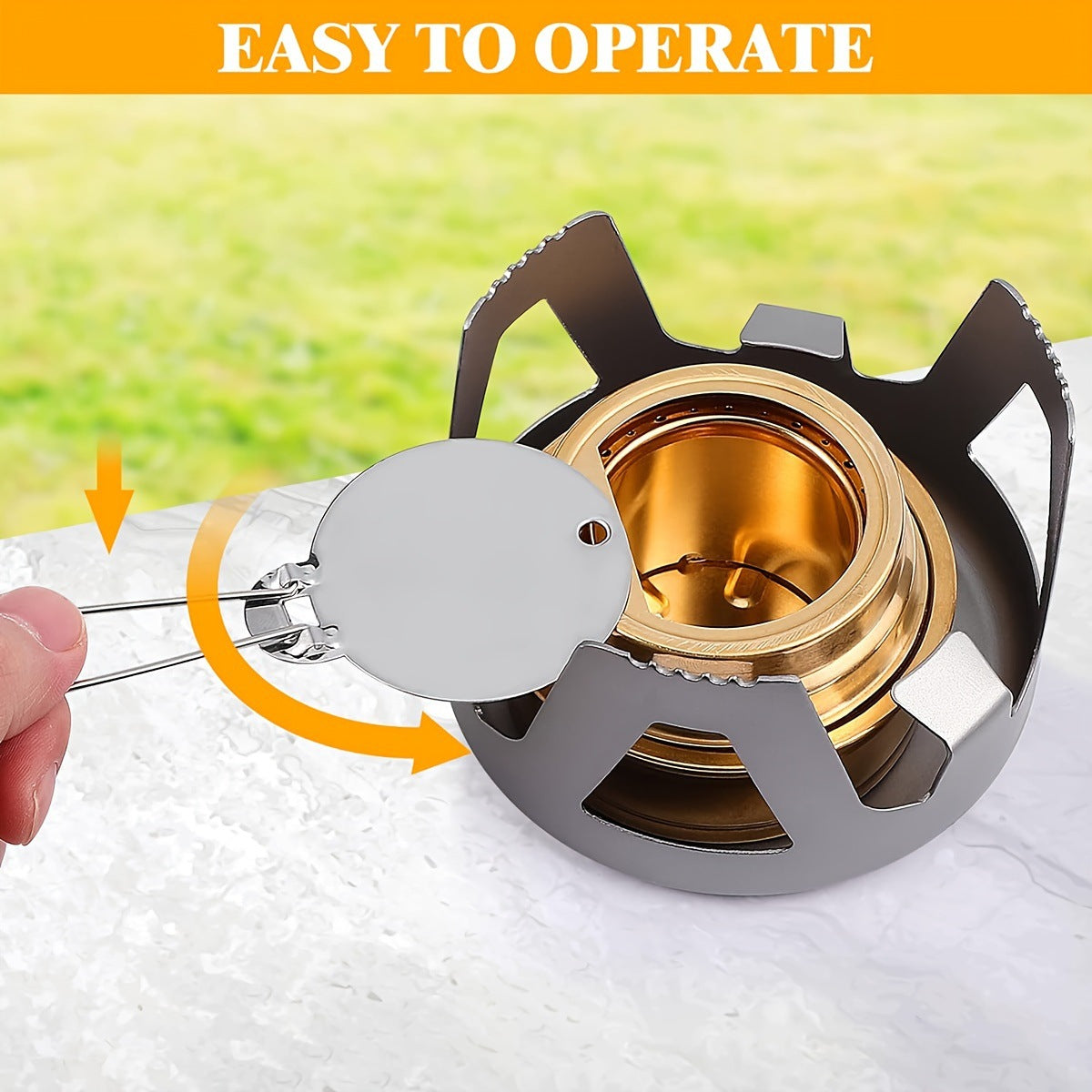 Outdoor Camping Alcohol Stove Burner Vaporized Liquid Alcohol Stove Mini Alcohol Stove Portable Alcohol Stove Wholesale