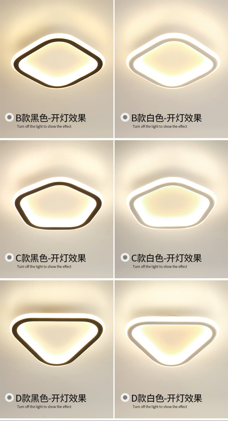 过道灯 入口走廊灯 铁艺楼梯灯 衣帽间LED吸顶灯 阳台灯 中山照明灯具