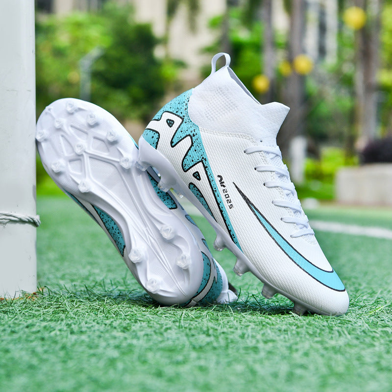 Assassin15Men's Football Shoes for Primary and Secondary School Students and Teenagers AG Spike tf Broken Nail Adult Competition Training Shoes