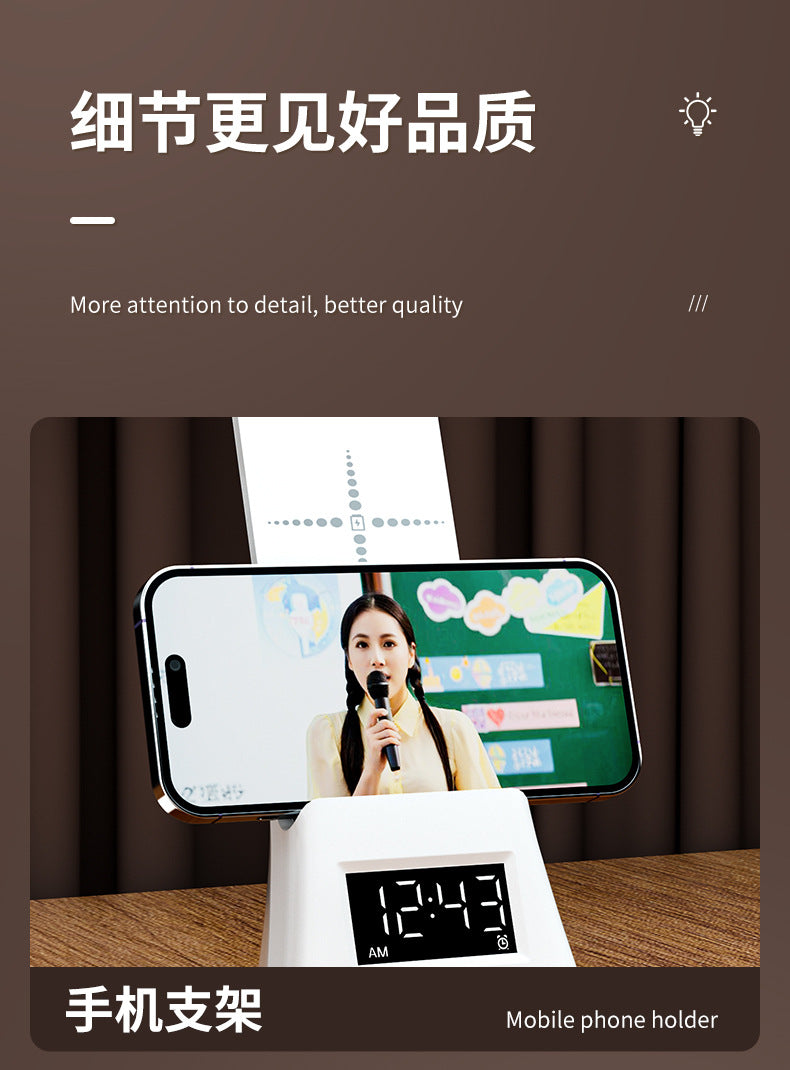 Hot-selling Smart Wireless Charging Desk Lamp Reading Foldable Multi-functional Creative Desk Lamp Student-specific Eye Protection Desk Lamp