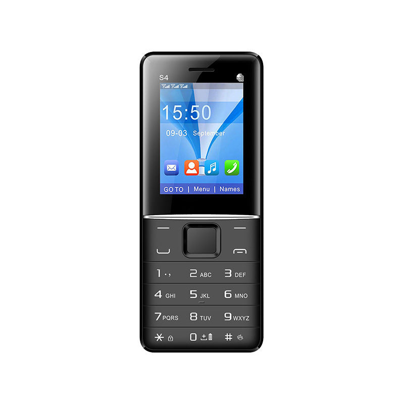 Mobile Phone4757Elderly Phone Straight-Board Senior Phone Long Standby Student Button Phone Backup