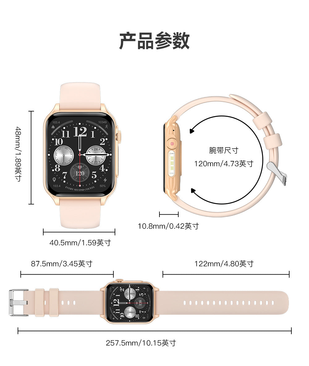 p6max Smart Watch led Flashlight Ultra-Long Standby Bluetooth Call Smart Watch Bracelet Hot Sale