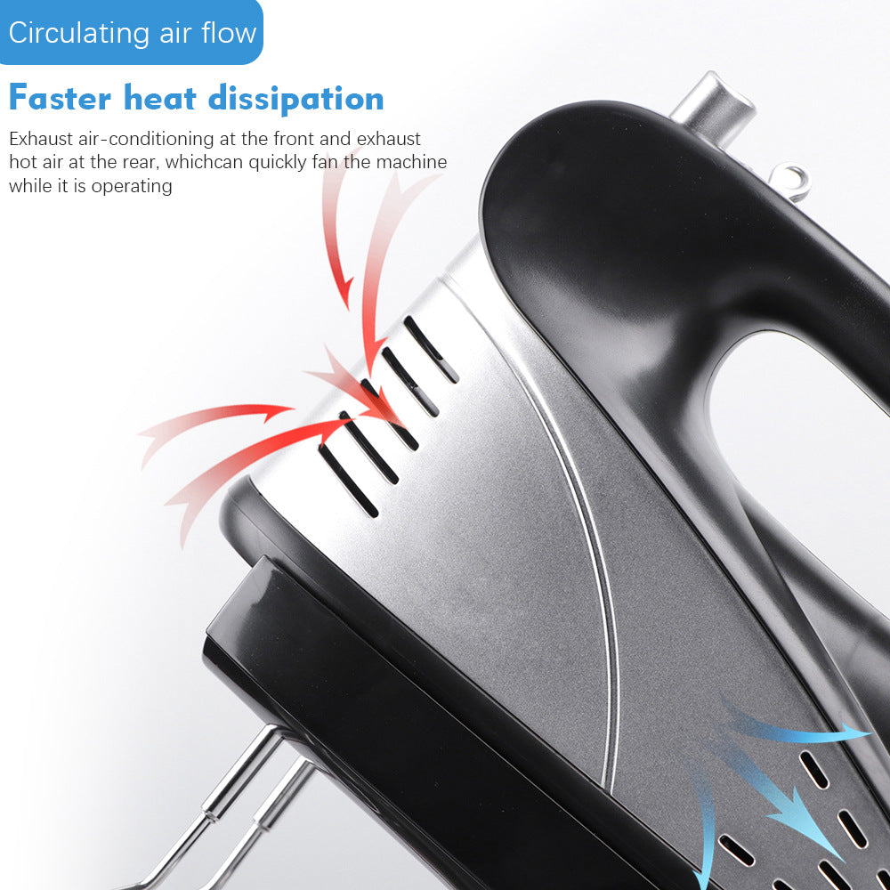 EU Standard High-Power Egg Beater Electric Household Desktop Fully Automatic Egg Mixer Milk Cap Stirrer Cream Whisk