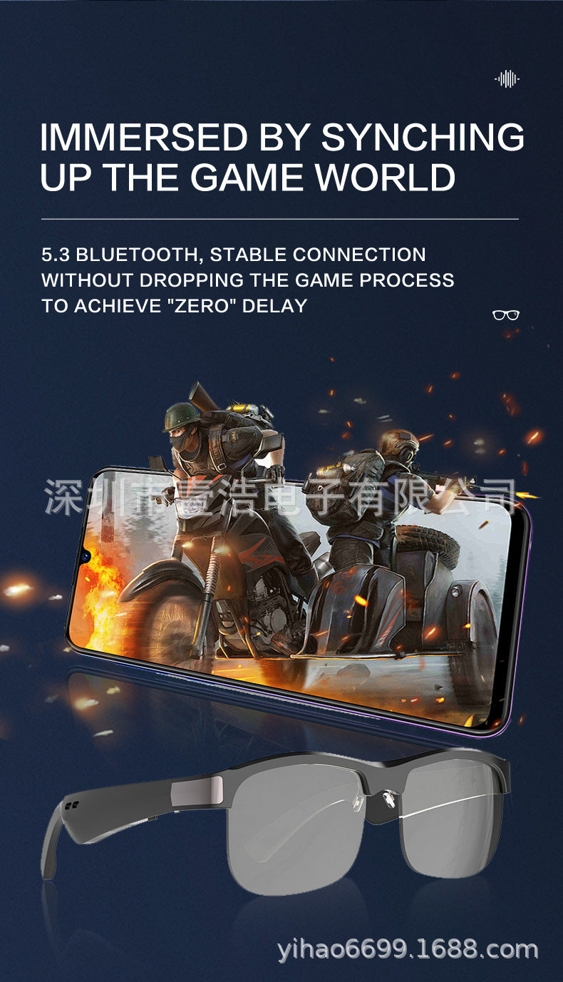 New M9pro Smart Bluetooth Glasses ai Translation Sports Cycling Fishing Polarized Multifunctional Glasses